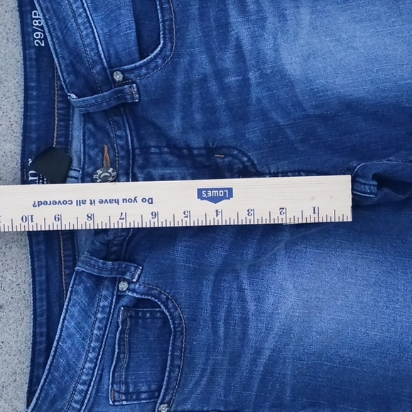 A.n.a. women's darkwash capri jeans size 8P - Picture 7 of 10